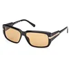 Image de Guess GU00090 Lunettes de Soleil pour Homme Shiny Black (Noir) Taille Unique
