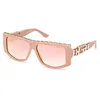 Image de Guess GU7914 Lunettes de Soleil pour Femme, Rose Brillant (Rose), Taille Unique