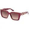 Image de Guess GU7915 Lunettes de Soleil pour Femme Shiny Bordeaux Rouge Taille Unique