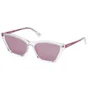 Image de Skechers SE6286 Lunettes de Soleil pour Femmes, Crystal (Gris), Taille Unique
