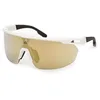 Image de adidas Sport SP0094 Lunettes de Soleil, White, Taille Unique Unisex