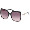 Image de Guess Lunettes pour femme, Beige mat, Taille Unique