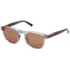Image de Timberland Lunettes de Soleil TB00007 20H shiny grey 52/21/150 Homme