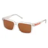 Image de Lunettes de Soleil Timberland TB00012 26E crystal 54/16/140 TEEN