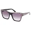 Image de Lunettes de Soleil Guess GU00113 05B shiny black 55/17/140 Femme