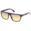 Image de GUESS Lunettes de soleil pour homme (lot de 1), Havana, 57 mm