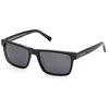 Image de TIMBERLAND Lunettes de soleil polarisées rectangulaires pour homme, noir, 55