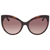 Image de Lunettes de Soleil Guess GU00130 52F dark havana 61/20/125 Femme