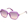 Image de Lunettes de Soleil Guess GU00134 81Z shiny violet 55/16/140 Femme