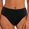 Image de Freya Jewel Cove High Waist Bikini Brief Bas, Noir uni, Taille S Femme
