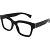 Image de Gucci Lunettes de Vue GG1138O Black Gold 52/20/145 unisexe