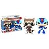 Image de Figurine - Funko Pop - Marvel vs Capcom - Rocket vs Megaman X 2Pack