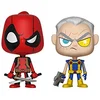 Image de Funko VYNL 4" 2-Pack: Marvel: Deadpool & Cable Deadpool Collectible Figure, Standard - Figurine en Vinyle à Collectionner - Idée de Cadeau - Produits Officiels - Jouets pour Les Enfants et Adultes