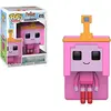 Image de Funko POP! Vinyl: Adventure Time/Minecraft: Princess Bubblegum - Figurine en Vinyle à Collectionner - Idée de Cadeau - Produits Officiels - Jouets pour les Enfants et Adultes - TV Fans