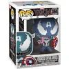 Image de Funko POP! Bobble: Marvel: Marvel Venom: Venom Captain America - Figurine en Vinyle à Collectionner - Idée de Cadeau - Produits Officiels - Jouets pour les Enfants et Adultes - Comic Books Fans