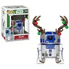 Image de Funko Pop! Bobble: Star Wars: Holiday R2-D2 with Antlers - Figurine en Vinyle à Collectionner - Idée de Cadeau - Produits Officiels - Jouets pour Les Enfants et Adultes - Movies Fans