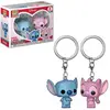 Image de Funko Pocket POP! Keychain 2-Pack: Lilo & Stitch: Stitch & Angel - Lilo And Stitch - Mini-figurine en Vinyle à Collectionner Porte-clés Fantaisie - Cadeau de Noël - Idée de Cadeau - Movies Fans