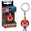 Image de FUNKO POP! KEYCHAIN: MARVEL - Captain Marvel - Captain Marvel w/Helmet
