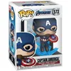 Image de Funko Pop Marvel: Avengers Endgame - Captain America with Broken Shield & Mjolnir - Figurine en Vinyle à Collectionner - Idée de Cadeau - Produits Officiels - Movies Fans