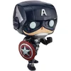 Image de Funko - Figurine Marvel Avengers Game - Captain America GITD Exclu Pop 10cm - 0889698478182