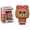 Image de Funko Pop! Animation: Line Friends - Choco Taille Unique Multicolore