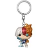 Image de Funko Pop! Keychain: My Hero Academia (MHA) - Todoroki - Métallique - My Hero Academia and 2 - Mini-Figurine en Vinyle à Collectionner Porte-clés Fantaisie - Cadeau de Noël - Idée de Cadeau