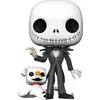 Image de Figurine Funko Pop Disney The Nightmare Before Christmas Jack Skellington with Zero en occasion ou reconditionné