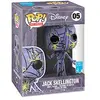 Image de Funko Pop! Disney: The Nightmare Before Christmas-Jack Skellington - (Artist's Series) with Case - Figurine en Vinyle à Collectionner - Idée de Cadeau - Produits Officiels - Movies Fans