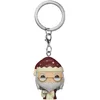 Image de Funko Pop! Keychain: Harry Potter Holiday - Albus Dumbledore 1 - Mini-Figurine en Vinyle à Collectionner Porte-clés Fantaisie - Cadeau de Noël - Idée de Cadeau - Produits Officiels - Movies Fans