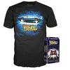 Image de Retour au Futuro T-Shirt Pop Tee Delorean Taille L