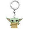 Image de Funko POP! Keychain: Star Wars: The Mandalorian - Strawberry - Grogu (The Child, Baby Yoda) - Mini-figurine En Vinyle À Collectionner Porte-clés Fantaisie - Cadeau De Noël - Idée De Cadeau - TV Fans