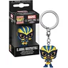 Image de Funko Marvel Luchadores Wolverine - Marvel Comics- Porte-clés - Mini-Figurine en Vinyle à Collectionner Porte-clés Fantaisie - Cadeau de Noël - Idée de Cadeau - Produits Officiels