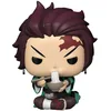 Image de Funko Pop! Animation: Demon Slayer - Tanjiro with Noodles- Figurine en Vinyle à Collectionner - Idée de Cadeau - Produits Officiels - Jouets pour Les Enfants et Adultes - Anime Fans