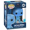 Image de Figurine Funko Pop Art Series Marvel The Infinity Saga Captain America en occasion ou reconditionné