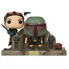 Image de Funko Pop! Moment: Star Wars: The Mandalorian - Boba Fett & Fennec Shand - Figurine en Vinyle à Collectionner - Idée de Cadeau - Produits Officiels - Jouets pour Les Enfants et Adultes - TV Fans