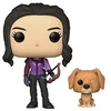 Image de Funko Pop! & Buddy: Hawkeye   Kate Bishop with Dog - Hawkeye TV Show - Figurine en Vinyle à Collectionner - Idée de Cadeau - Produits Officiels - Jouets pour Les Enfants et Adultes - TV Fans
