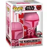 Image de Funko Pop! Star Wars: Valentines - Boba Fett - Mando with Grogu (The Child, Baby Yoda) - The Mandalorian - Figurine en Vinyle à Collectionner - Idée de Cadeau - Produits Officiels - TV Fans