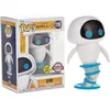 Image de Funko Pop! Disney: Wall-E - Eve Flying - Glow in The Dark- Figurine en Vinyle à Collectionner - Idée de Cadeau - Produits Officiels - Jouets pour Les Enfants et Adultes - Movies Fans