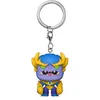 Image de Funko Pop! Keychain: Monster Hunters - Thanos - Marvel Comics- Mini-Figurine en Vinyle à Collectionner Porte-clés Fantaisie - Cadeau de Noël - Idée de Cadeau - Produits Officiels