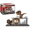 Image de Funko Pop! Moments 62477 Jurassic Park : Tim & Velociraptors (édition spéciale) #1199, (FUN62477)