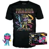 Image de Funko Pop! & Tee: Marvel - Thanos - (BKLT) - Small - (S) - Marvel Comics - T-Shirt - Vêtements avec Une Figurine en Vinyle à Collectionner - Idée de Cadeau - Jouets et Top à Manches Courtes