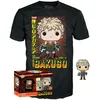 Image de Funko My Hero Academia - Booble Head Pop N° 249 - Bakugo (MT) +T-Shirt (L)