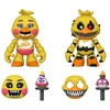 Image de Funko Five Nights at Freddy's (FNAF) Snap: Nightmare Chica The Chicken & Toy Chica The Chicken 2PK - Mini-Figurine en Vinyle à Collectionner - Idée de Cadeau