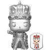 Image de Queen 184 - Freddie Mercury Platinum Metallic Pop! Vinyl Figure with Enamel Pin