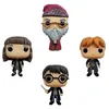 Image de Funko POP! Harry Potter - Lot de 4 - Harry, Dumbledore, Ron et Hermione | Goodies Officiels Fantasy - Figurine Vinyle à Collectionner - Idée Cadeau Anniversaire pour Fans et Collectionneurs