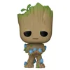 Image de Funko Pop! Marvel: Guardians of The Galaxy - Groot with Grunds - Groot Shorts - Figurine en Vinyle à Collectionner - Idée de Cadeau - Produits Officiels - Jouets pour Les Enfants et Adultes - TV Fans