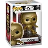 Image de Funko Pop! Star Wars: RotJ 40th - C-3PO - C3P0 in Chair- Figurine en Vinyle à Collectionner - Idée de Cadeau - Produits Officiels - Jouets pour Les Enfants et Adultes - Movies Fans