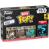 Image de Funko Bitty Pop! Star Wars - Han Solo , Chewbacca , Greedo  et Une Mini-Figurine Mystère en Surprise - 2.2 Cm Collectionnable - Étagère Empilable Incluse - Idée de Cadeau - Produits Officiels