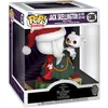 Image de Funko Pop! Deluxe: Disney The Nightmare Before Christmas 30th - Jack Skellington & Zero with Tree - Disney: The Nightmare Before Christmas - Figurine en Vinyle à Collectionner - Idée de Cadeau