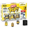 Image de Funko Bitty Pop! Minions - Eye Matie 4PK - Eye, Matie, Cro-Minion, Au Naturel et Une Mini-Figurine Mystère en Surprise - 2.2 Cm - Minions 2 Collectionnable - Étagère Empilable Incluse